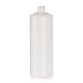 Container - 1 Litre Bottle Natural long neck WITH LABEL and TRIGGER